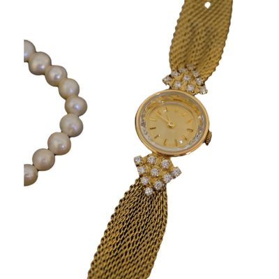 Vintage Kaleidoscope Diamond Quartz Women's Watch