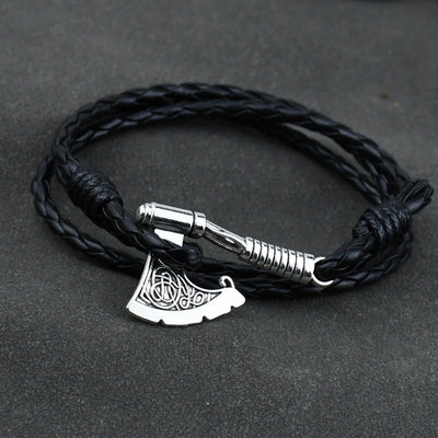 Viking Leather Bracelet