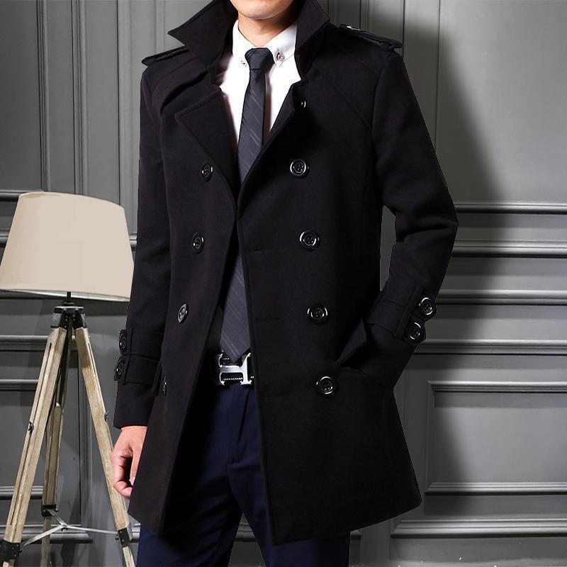 Men's Duster Slim Fit Korean Fashion Jacket