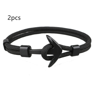 Anchor Bracelet Umbrella Black Pirate Anchor Hand Strap