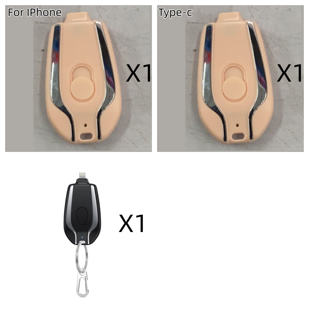 Keychain Charger Power Bank