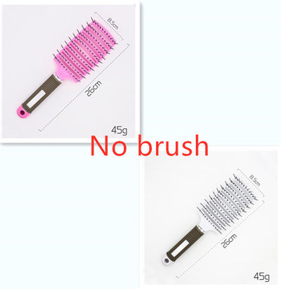 Womens Detangler Hair Brush Bristle Nylon Scalp Massage Teaser