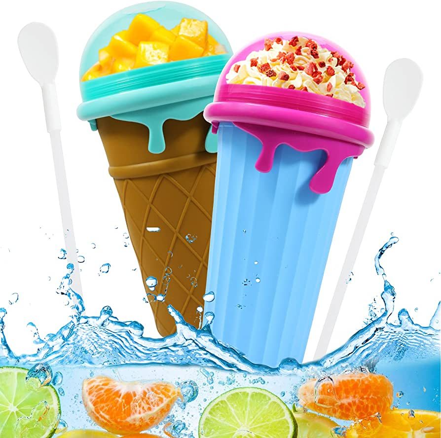 500ml Large Capacity Fast Cooling Magic Ice Cream Slushy Maker