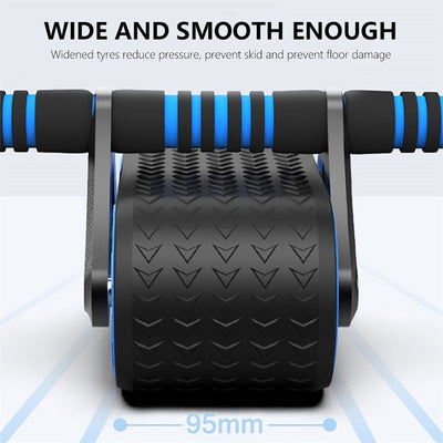 Double Wheel Abdominal Exerciser