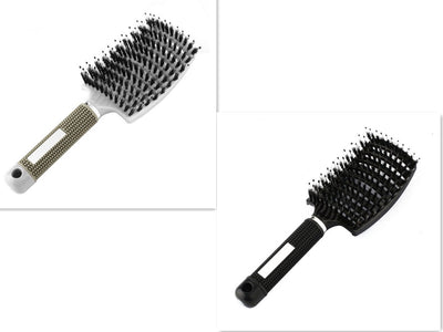 Womens Detangler Hair Brush Bristle Nylon Scalp Massage Teaser