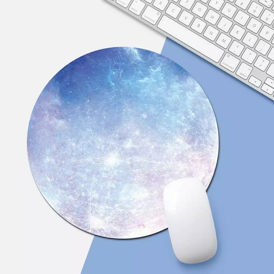 Space Round Computer Gaming Mouse Pad