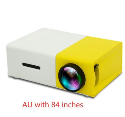 Portable Projector 3d HD LED Home Theater Cinema HDMI-compatible Mini Projector