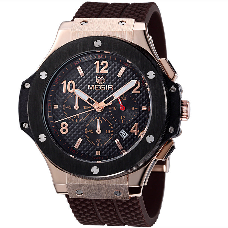 Luxury Quartz Military Chronograph Sports Watch