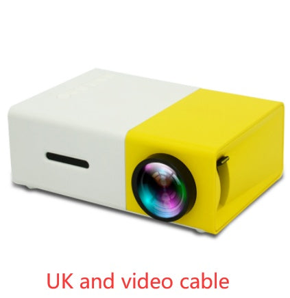 Portable Projector 3d HD LED Home Theater Cinema HDMI-compatible Mini Projector