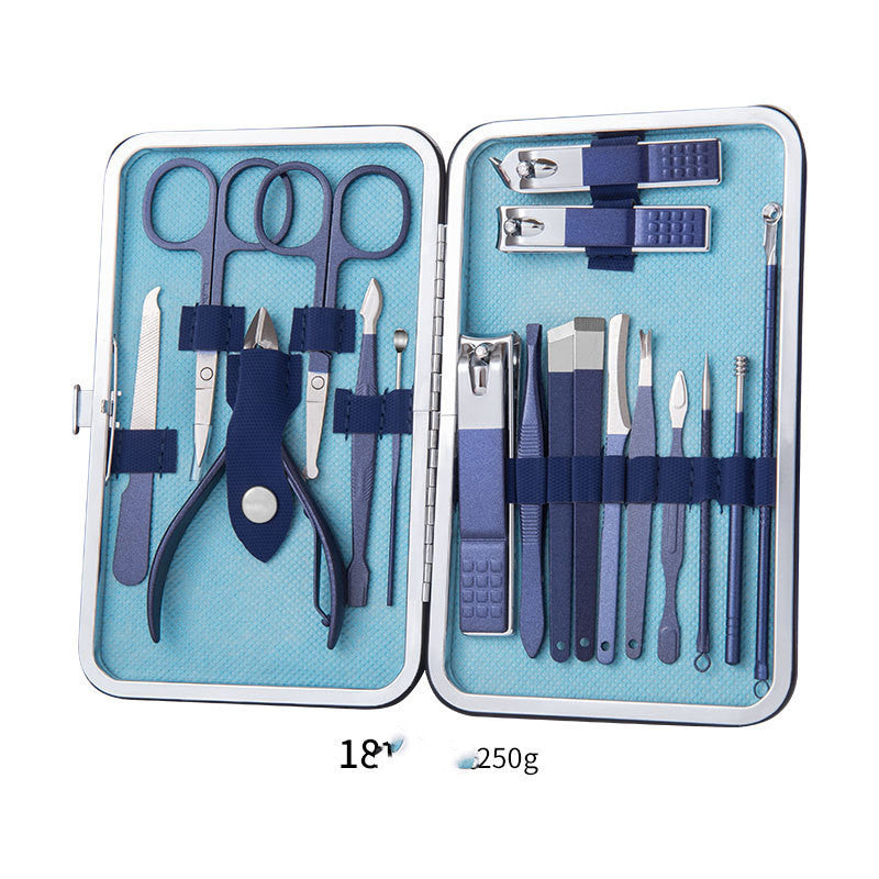 Professional Nail Care Set – Stainless Steel Clippers, Trimmers & Pedicure Tools