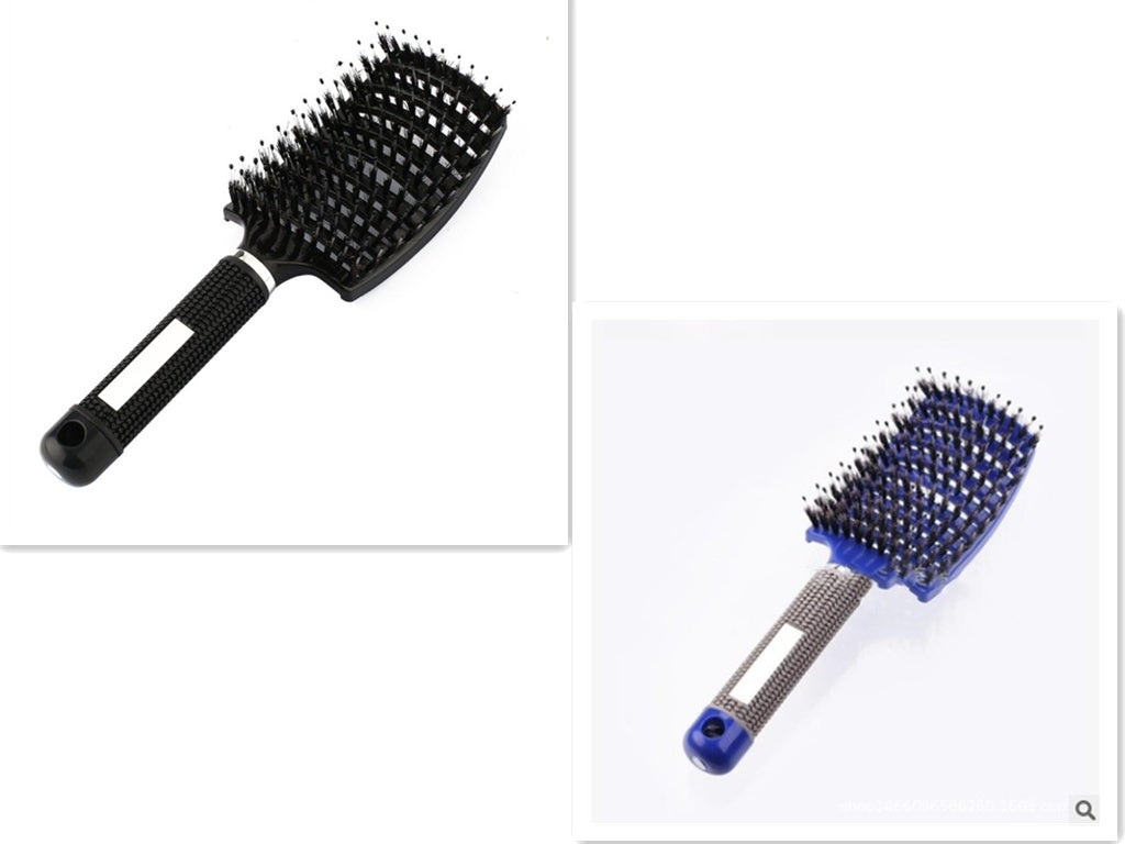 Womens Detangler Hair Brush Bristle Nylon Scalp Massage Teaser