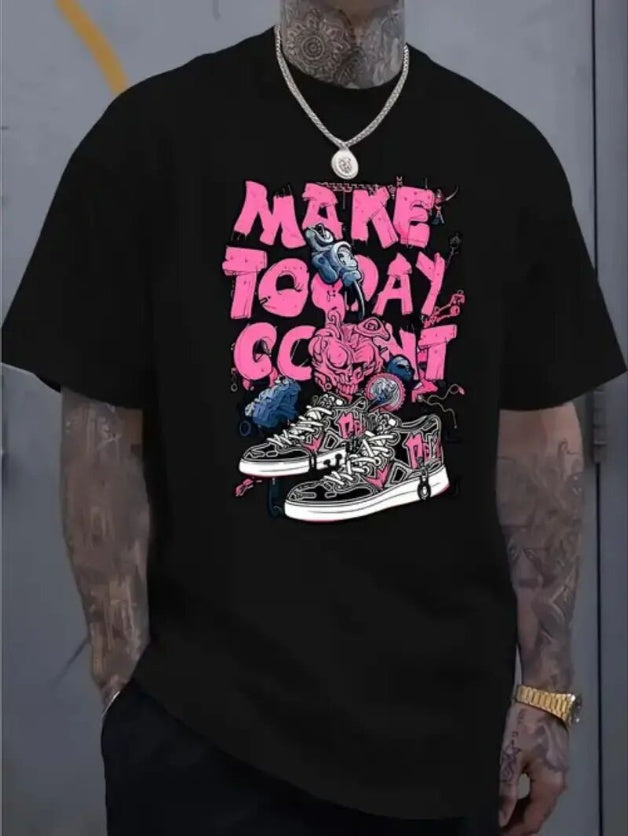 Make Today Cc!!!t T-shirt in Black