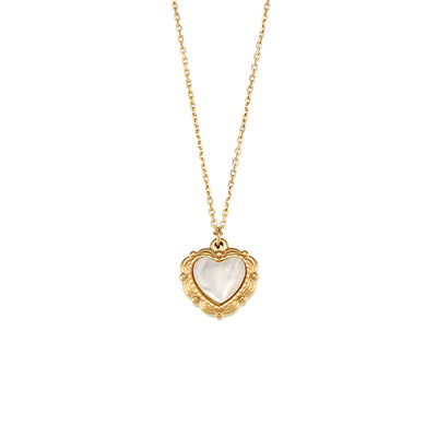 Luxury Pendant 18k Gold Plated Love Necklace