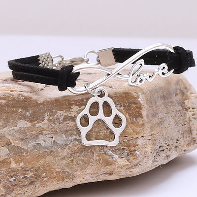 Hand-woven Infinite Love Pet Bracelet