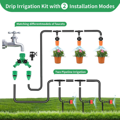 Greenhouse Micro Automatic Drip Irrigation System Kit