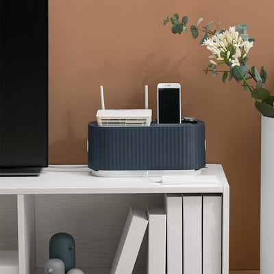 Cable Storage Box, Anti Dust Charger Socket Organizer