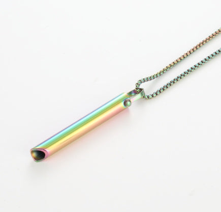 Adjustable Stainless Steel Decompression Necklace