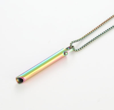 Adjustable Stainless Steel Decompression Necklace