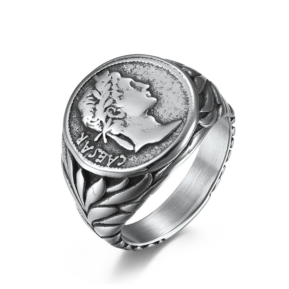 European and American Style Stainless Steel Ring