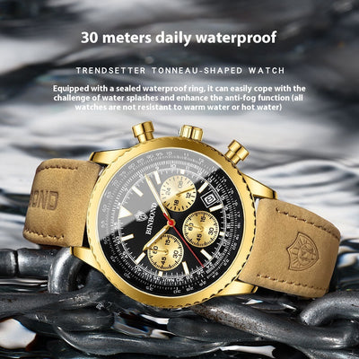 Waterproof Luminous Calendar Watch