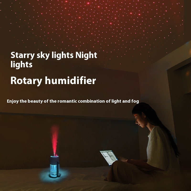 New Projection Starry Sky Portable Ambient Light Humidifier