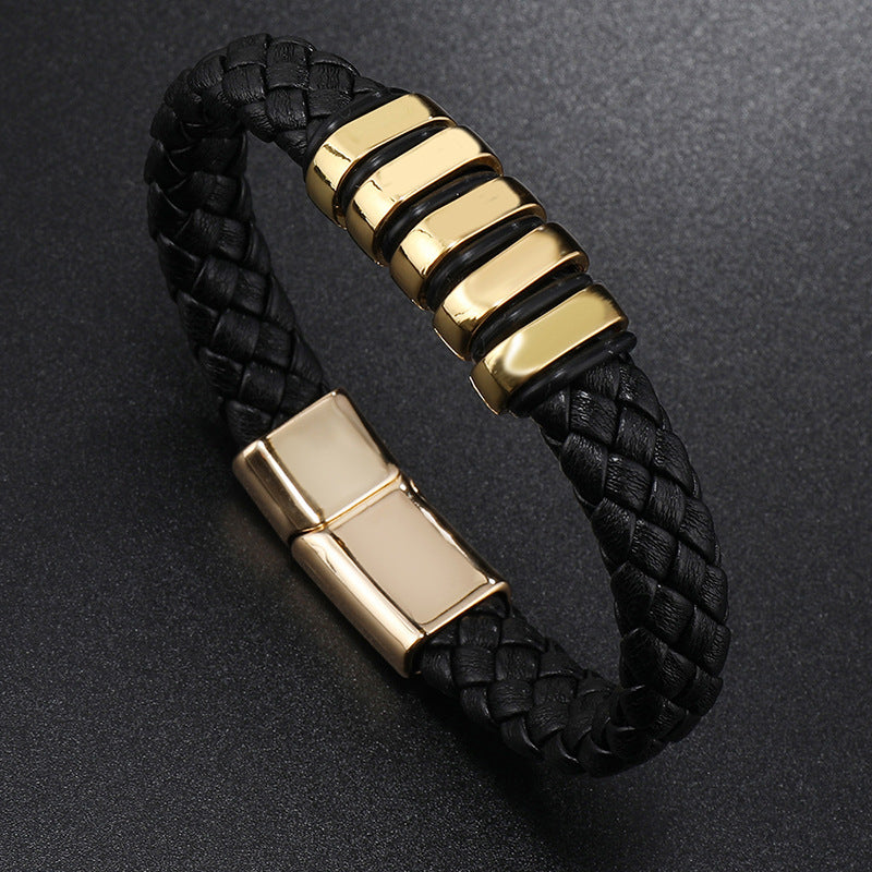 Multi-layer Leather Woven Bracelet