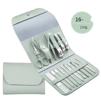 Professional Nail Care Set – Stainless Steel Clippers, Trimmers & Pedicure Tools