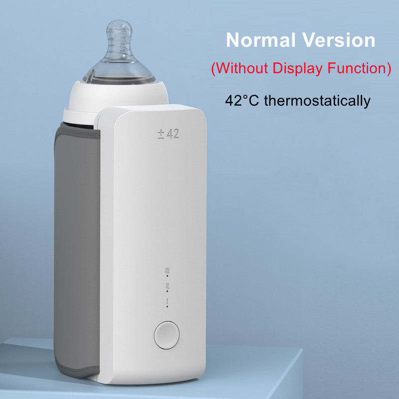 Portable Wireless Rechargeable Baby Bottle Warmer USB Charging and Heating Bag