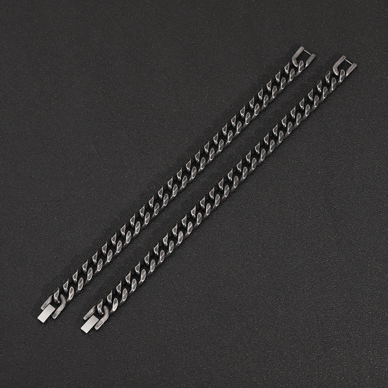 Men's and Women's Fashionable Minimalist Stainless Steel Bracelet