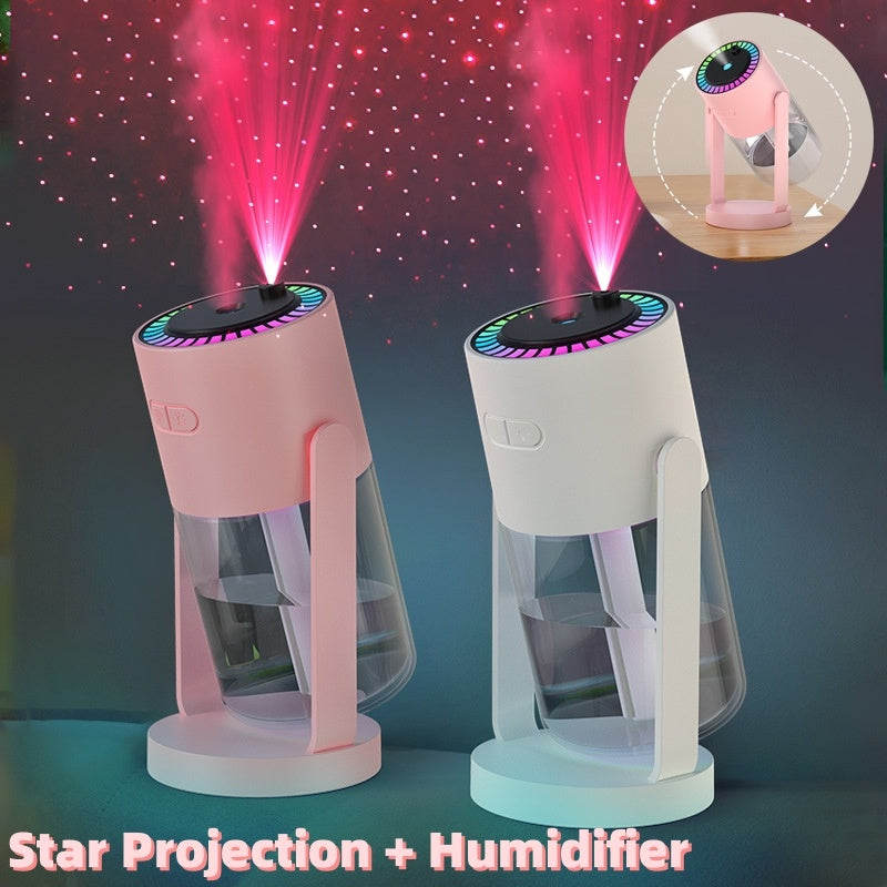 New Projection Starry Sky Portable Ambient Light Humidifier