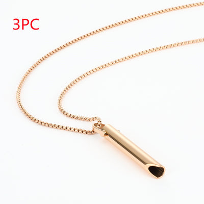 Adjustable Stainless Steel Decompression Necklace