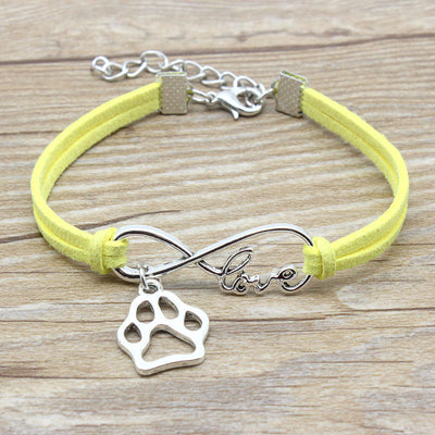 Hand-woven Infinite Love Pet Bracelet