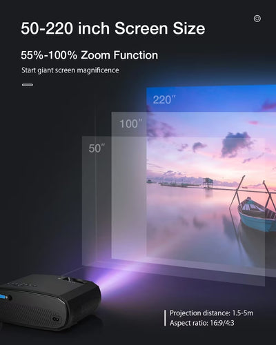 Outdoor Player Home Theater Projector