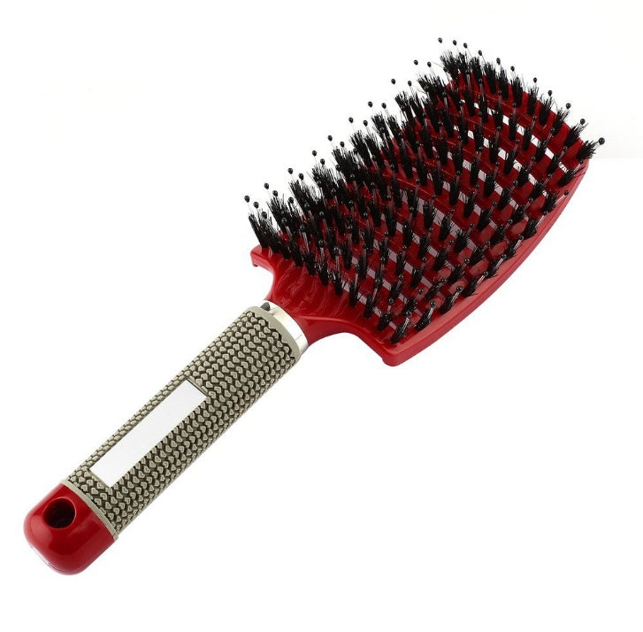 Womens Detangler Hair Brush Bristle Nylon Scalp Massage Teaser