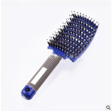 Womens Detangler Hair Brush Bristle Nylon Scalp Massage Teaser