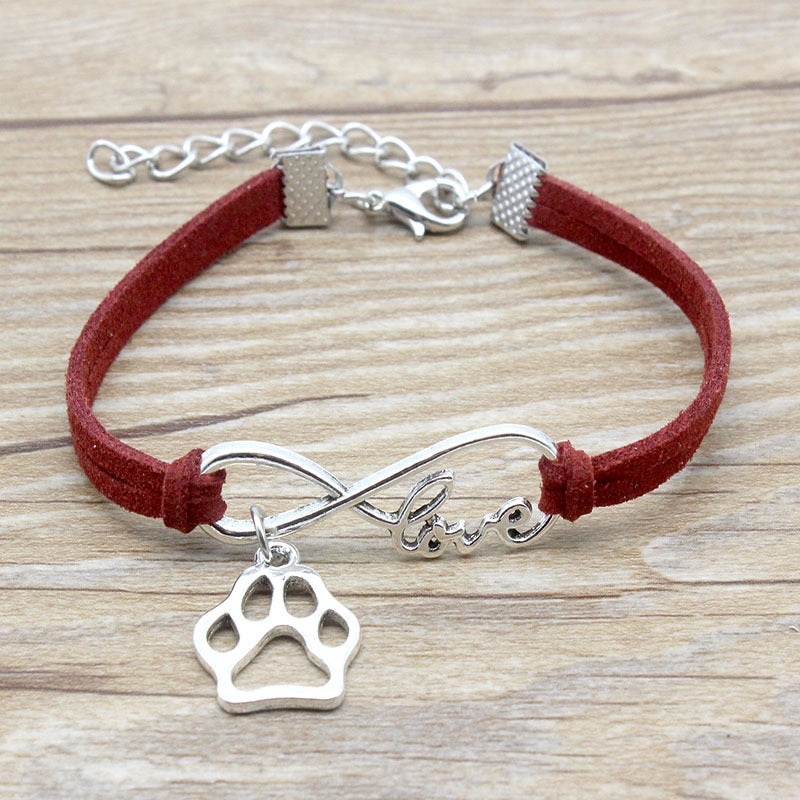 Hand-woven Infinite Love Pet Bracelet