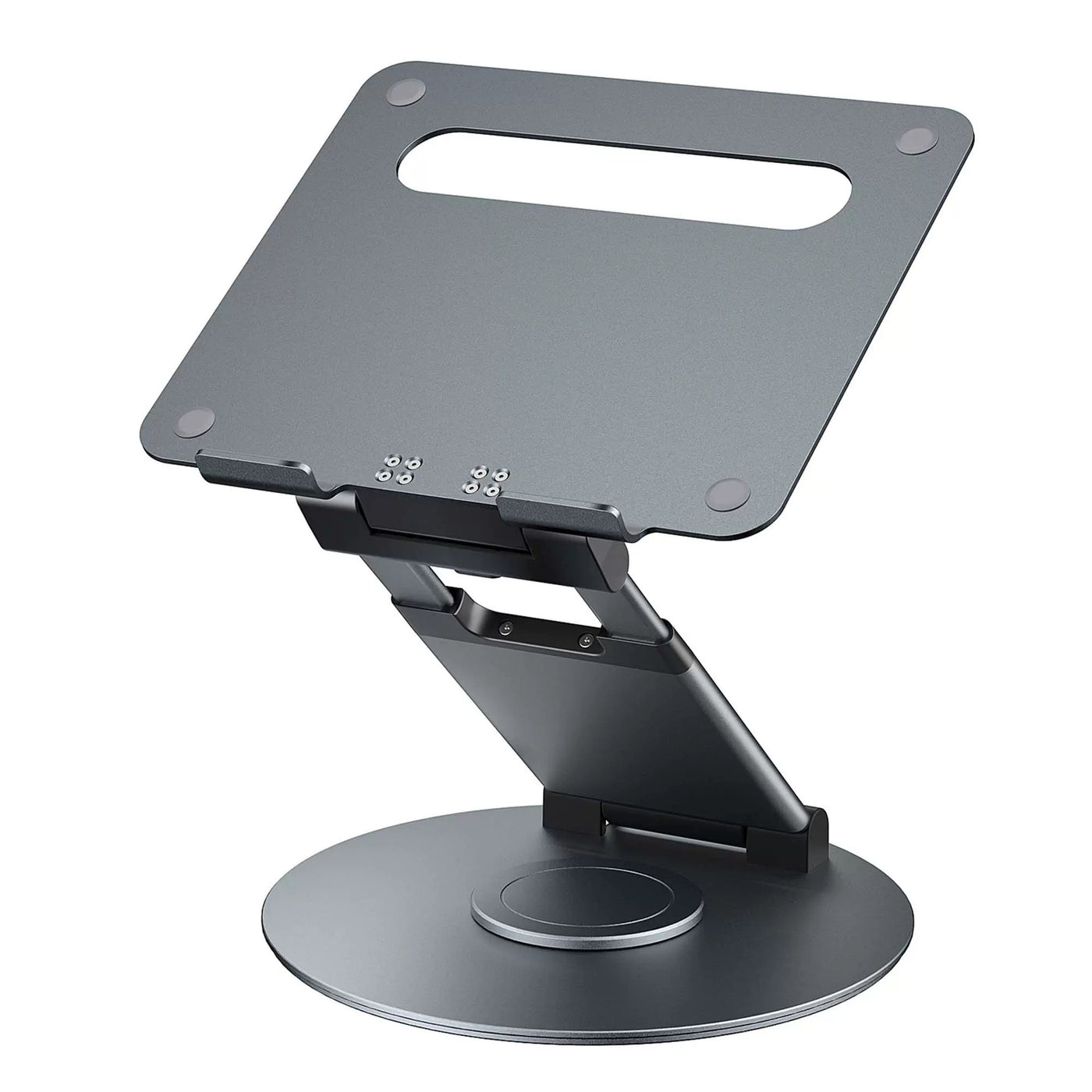 Laptop Bracket Aluminum Alloy Desktop Adjustable Base 360-degree Rotation