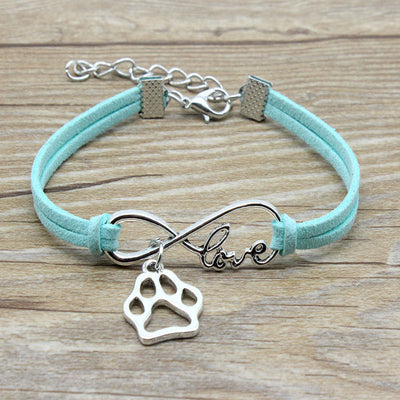 Hand-woven Infinite Love Pet Bracelet