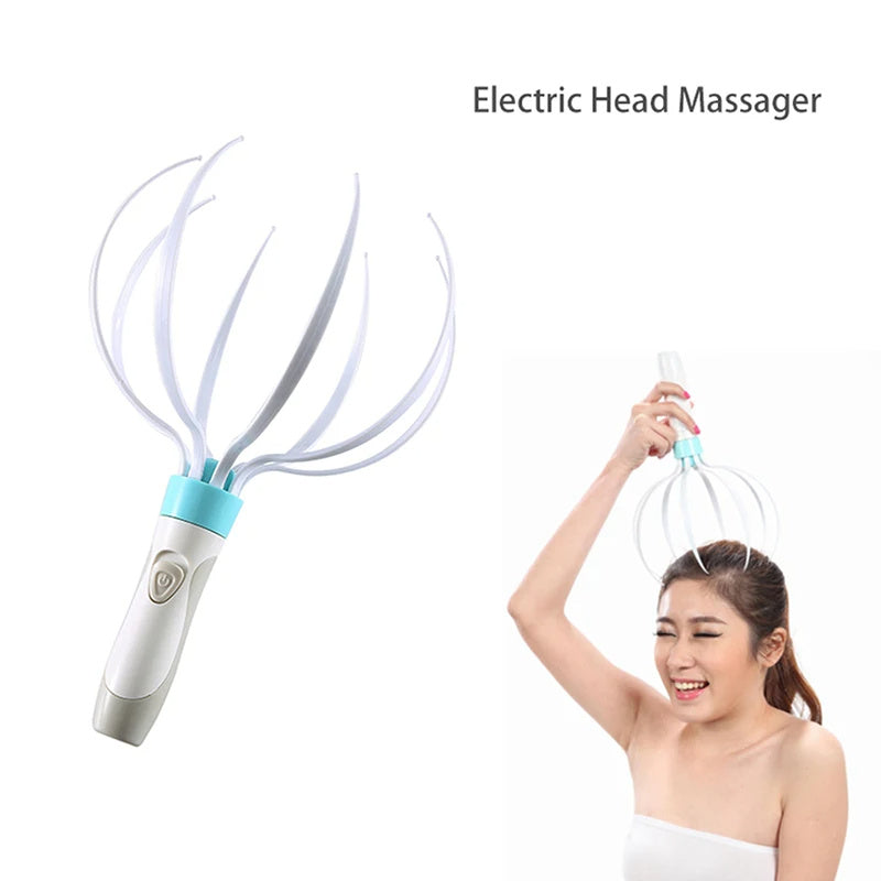 Electric Head Massager with Scalp Vibration