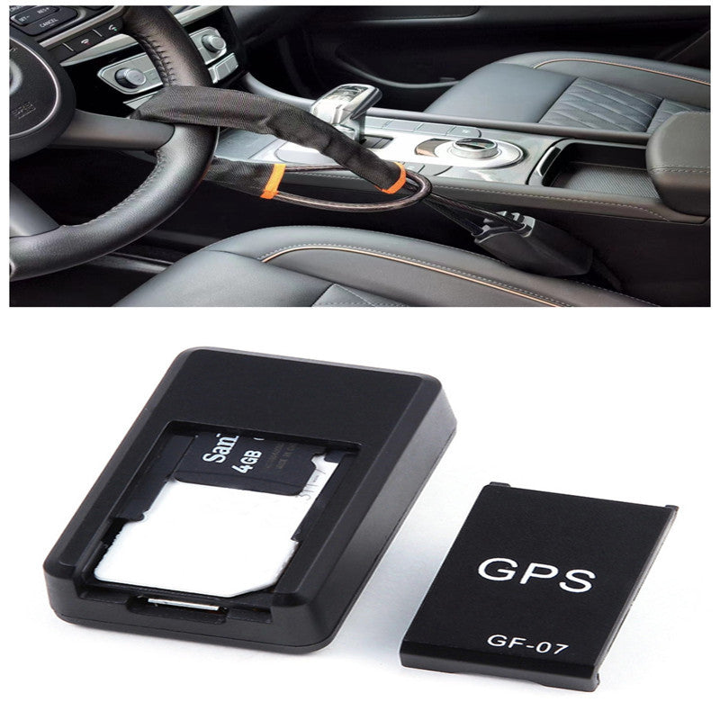 Car Tracker GPS Real Time Tracking Locator Device, Recordable Anti-lost Rechargeable Locator