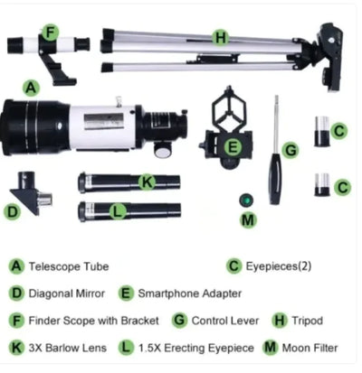 F30070 with Astronomical Telescope