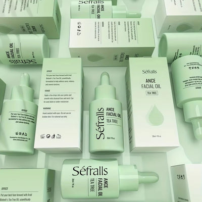 Sefralls Tea Tree Facial Oil Desalinates Acne Marks 30ml