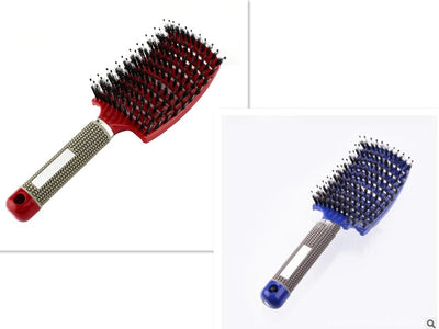 Womens Detangler Hair Brush Bristle Nylon Scalp Massage Teaser