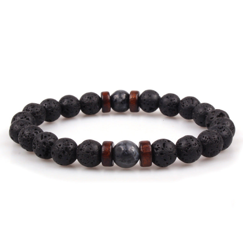 Asgard Crafted Lava Stone Bracelet