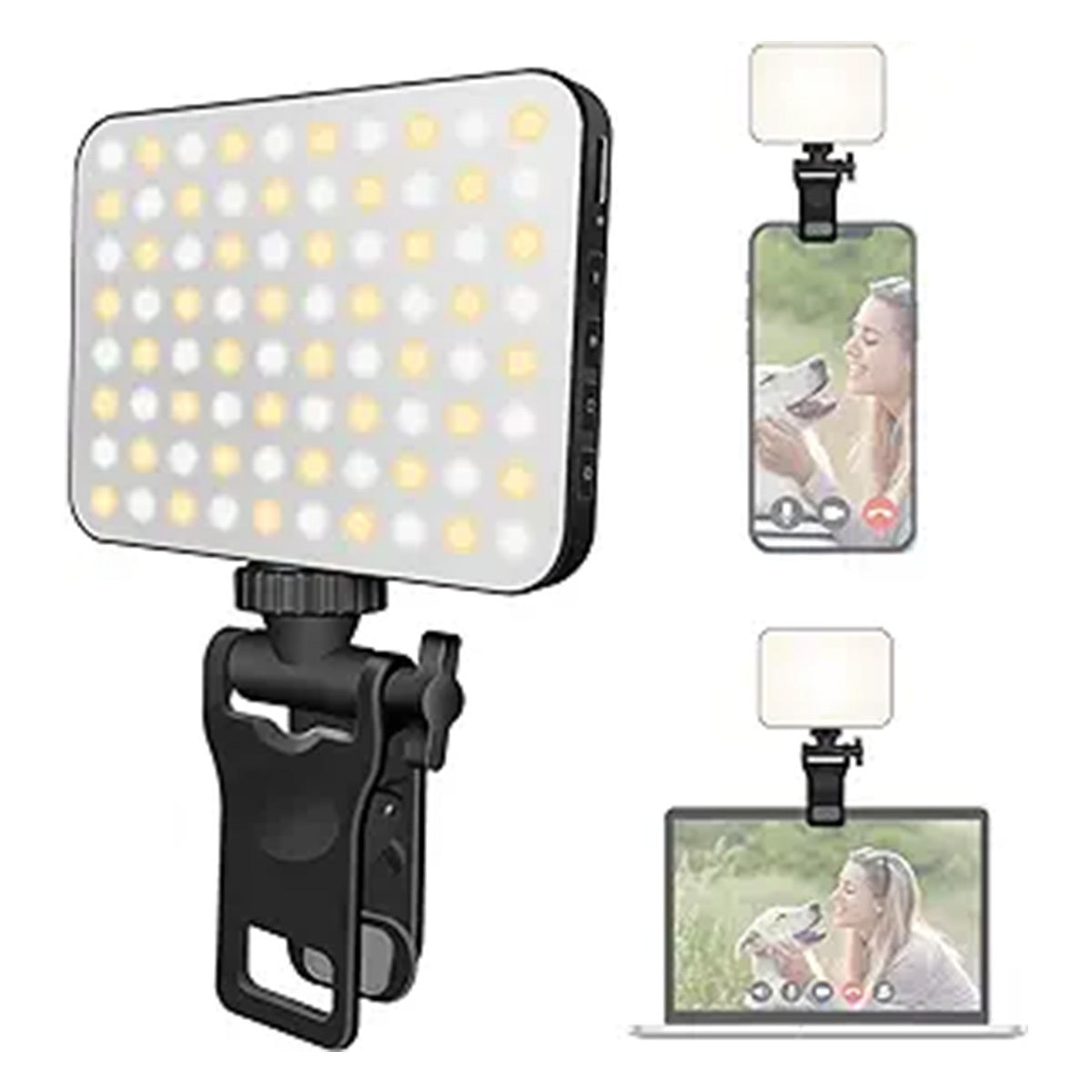 Rechargeable Selfie Light For Video Conference Live Streaming