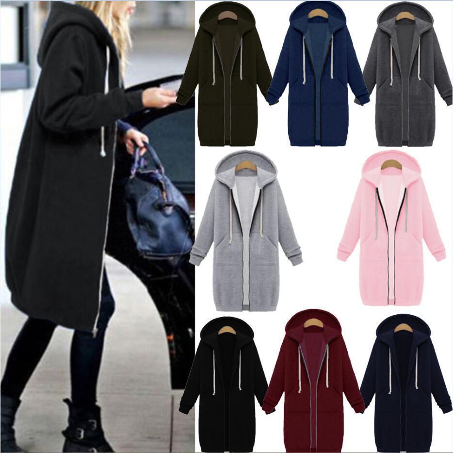 Hooded Long Sleeve Fleece Sweater