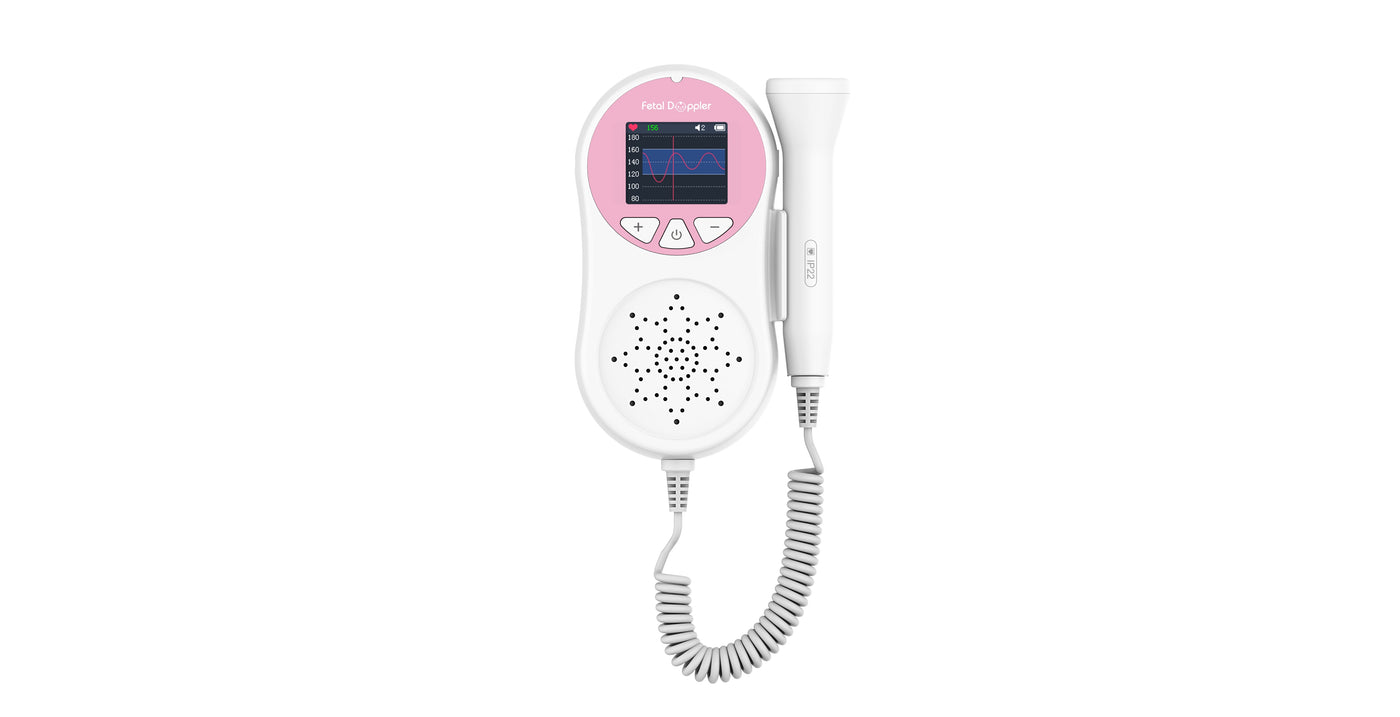 Pocket Fetal Doppler Baby Heart Rate Monitor