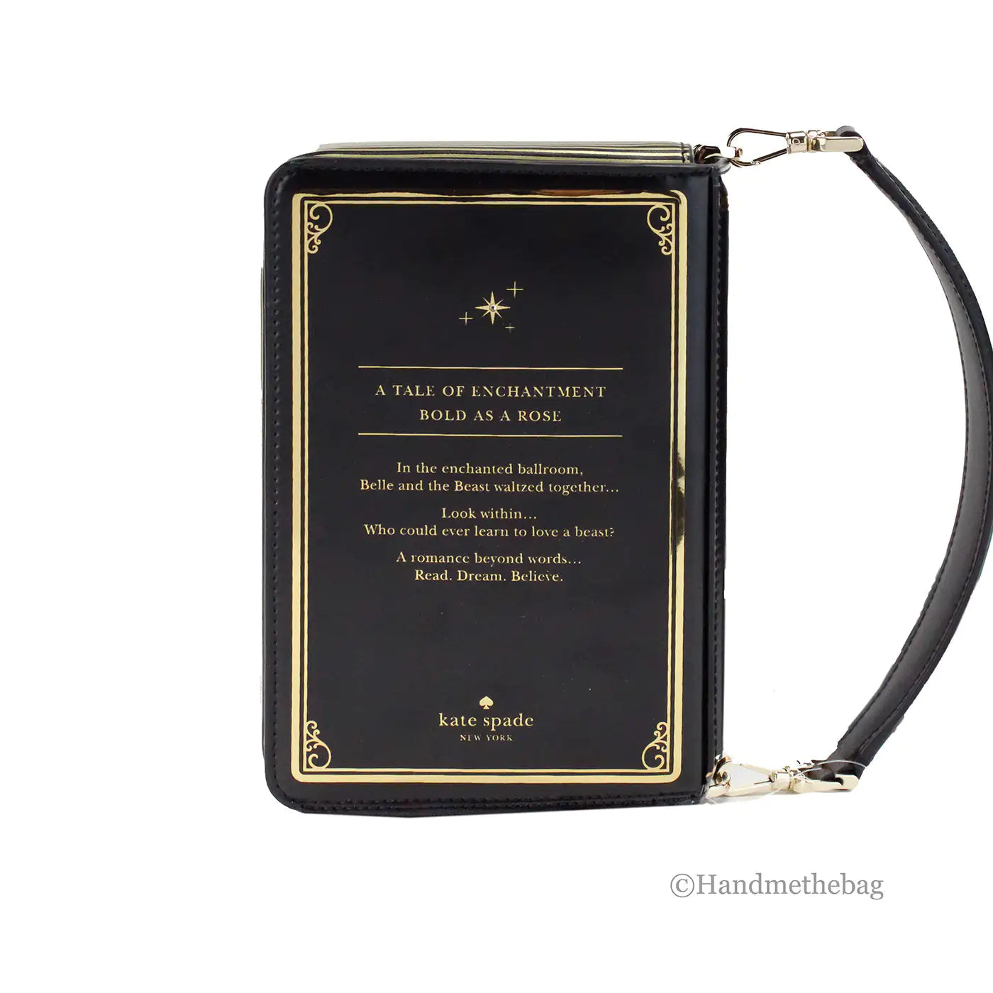 Kate Spade X Disney Beauty and the Beast Book Crossbody