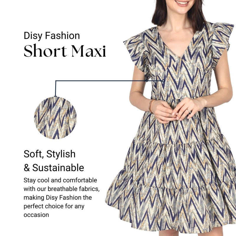 Show-Stopping Style: Short Maxi Dress