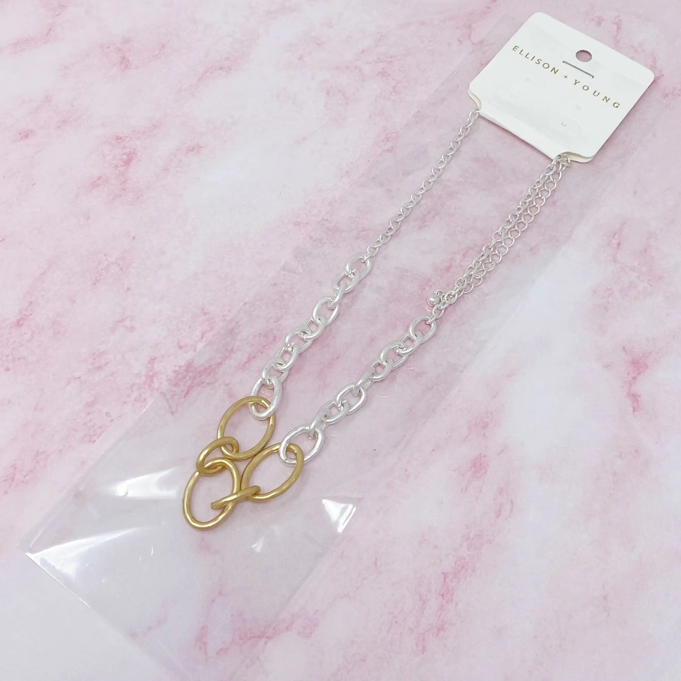 Ashton Chain Duo Necklace